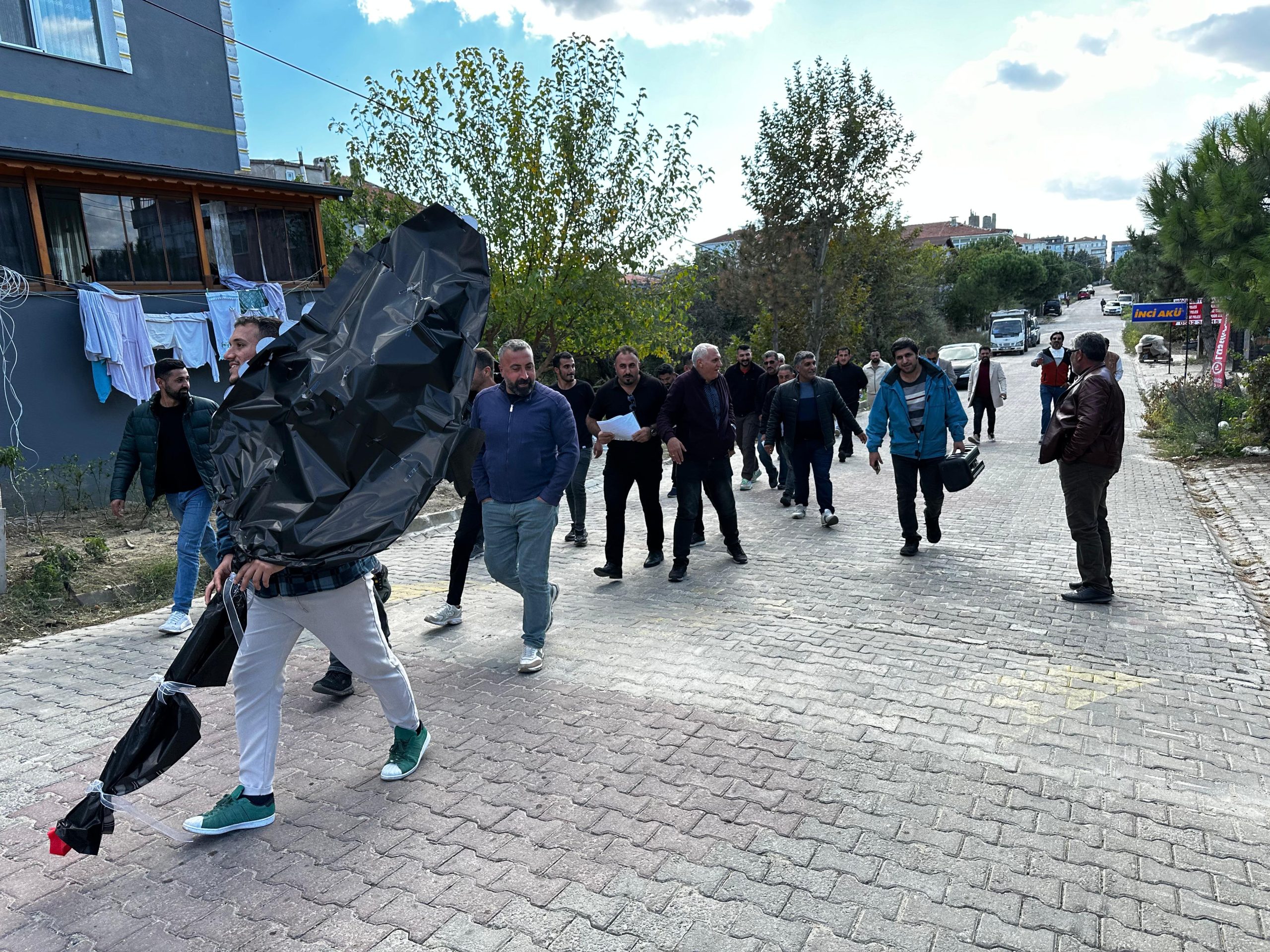 Marmaraereğlisi'nde Esnaflar ve Arsa Sahiplerinden Büyük Protesto